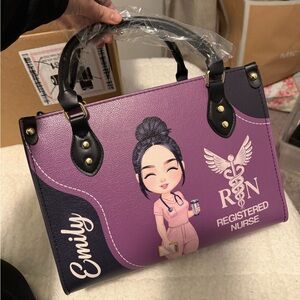 PERSONALIZED EMILY NURSE PURSE